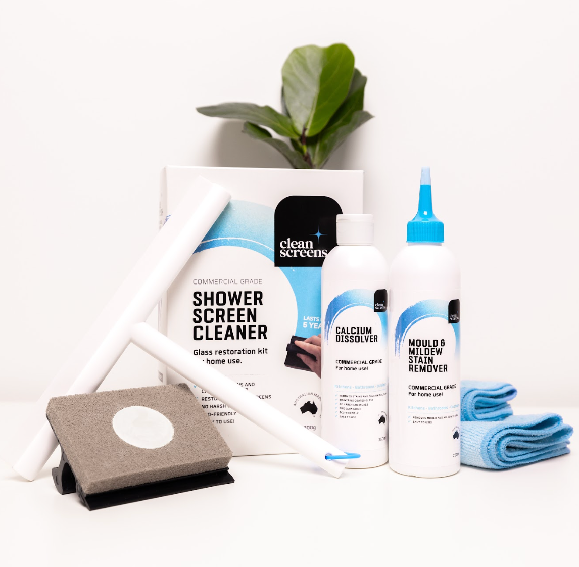 Bathroom Deluxe Set – Clean Screens